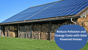 Reduce Pollution and Energy Costs with Solar Powered Homes
